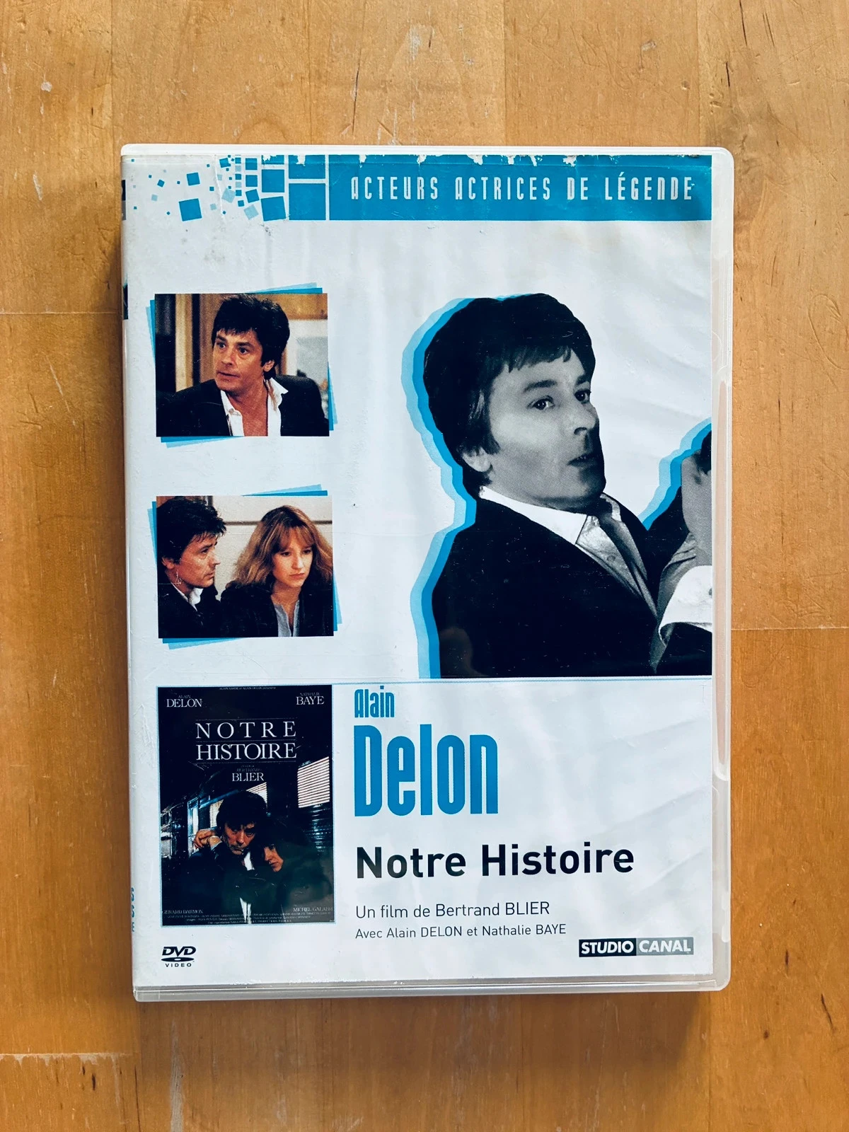 DVD Notre Histoire de Bertrand Blier avec Alain Delon.